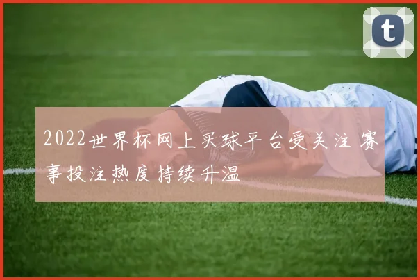 2022世界杯网上买球平台受关注 赛事投注热度持续升温